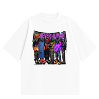 Never Human dress code tee, front