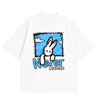 Never Human nice day out tee, front