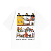 Never Human nobody knows anybody tee, back