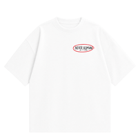 Never Human same time tomorrow tee, front