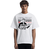 Never Human trust nobody tee, back